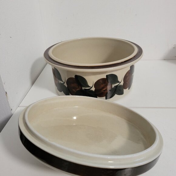 Vintage Arabia of Finland Ruija Pattern Deep Casserole #79 - Picture 3 of 5